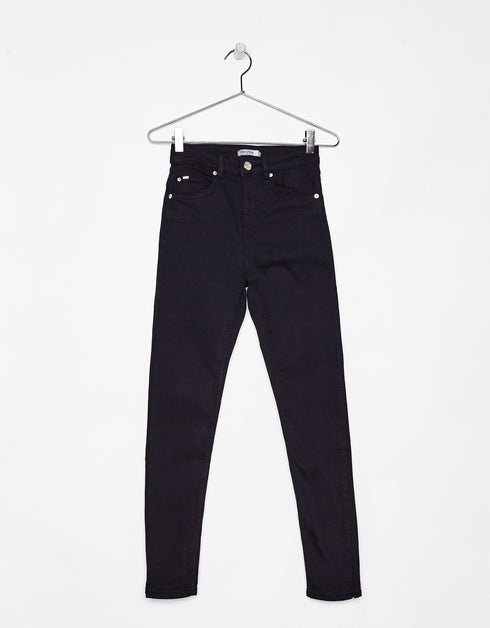 Super skinny mid-rise trousers