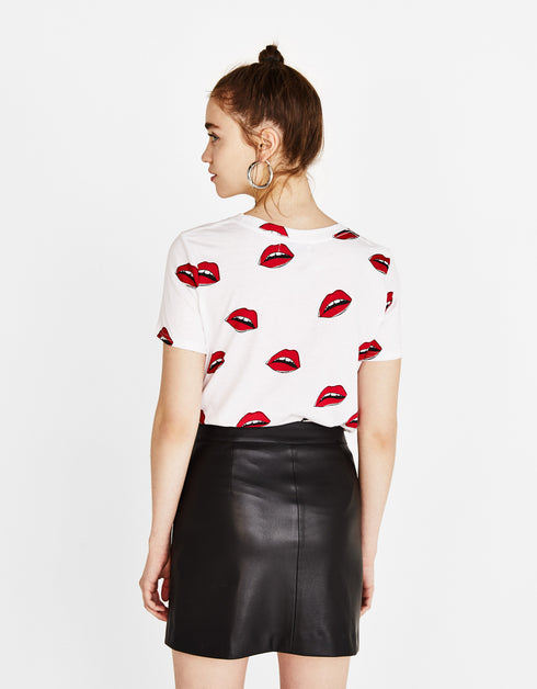 Cotton Off-the-Shoulder Tee