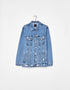 Oversized denim jacket